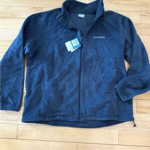 Columbia 2x Blue Fleece Jacket NWT